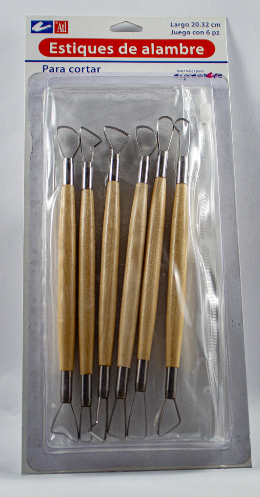 Estiques de alambre para cortar 6 pzas