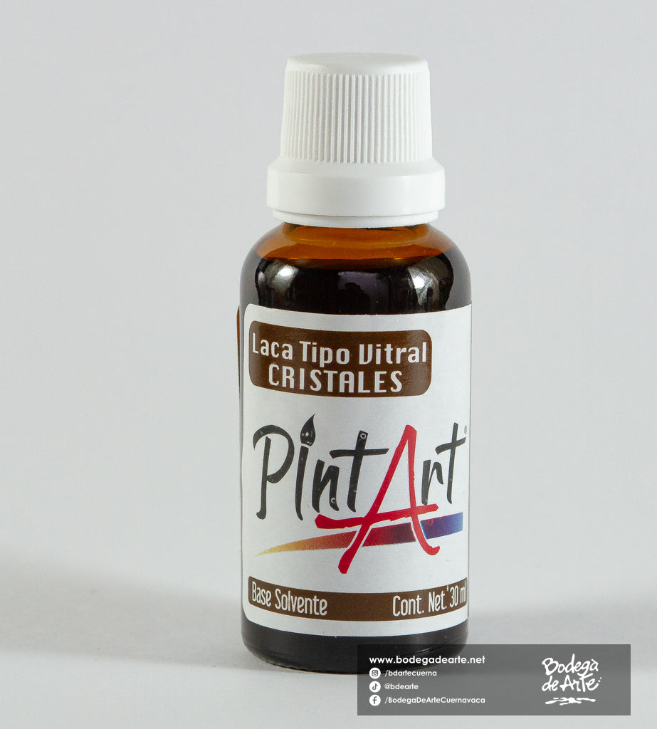 Laca tipo Vitral Cristales Pintart