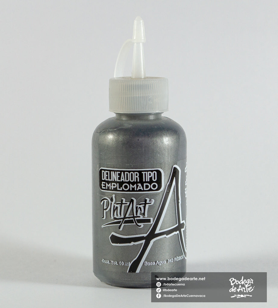 Delineador emplomado metalico Pintart