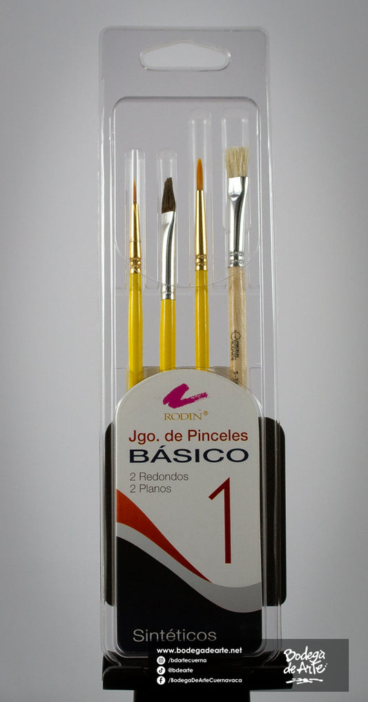 Juego de pinceles Rodin