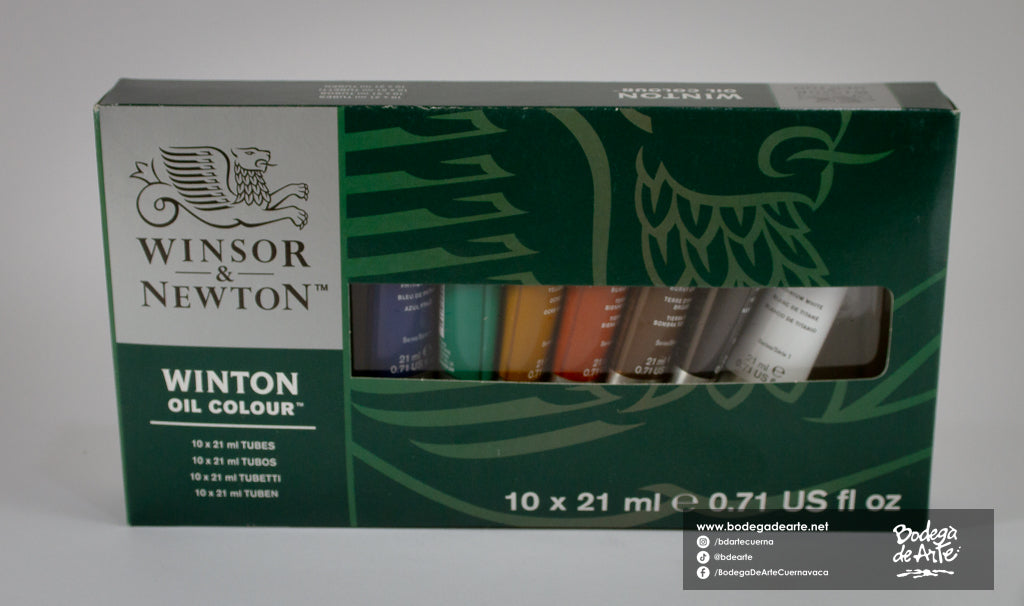 Óleo Winton 10 tubos 21ml