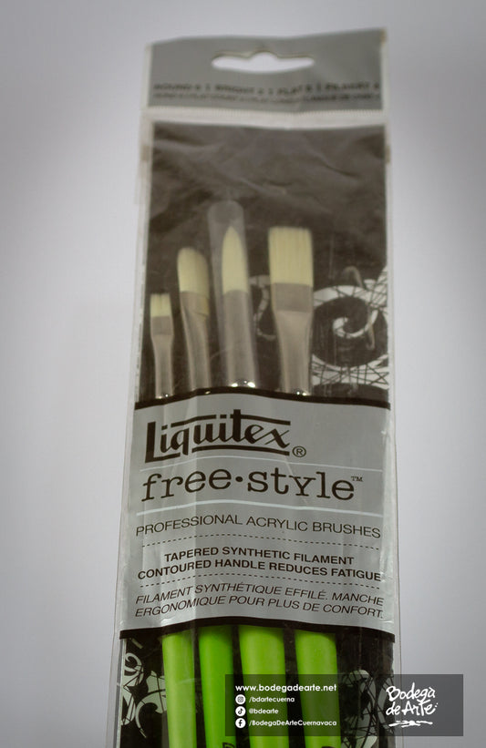 Set 4 pinceles Liquitex