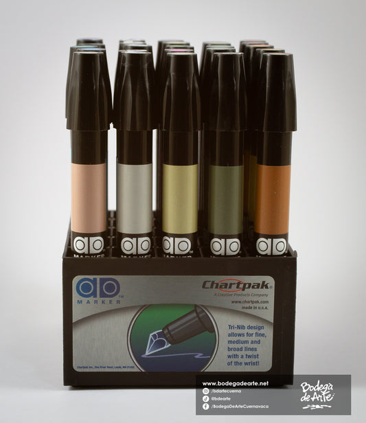 Set arquitectura Chartpak 25 piezas