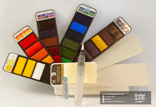 Acuarela Obertone Fan 25 pastillas premium