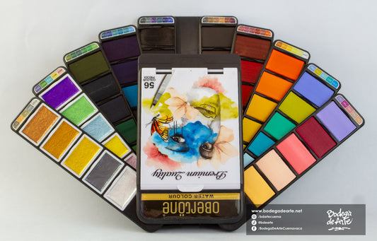 Acuarela Obertone Fan 56 pastillas premium