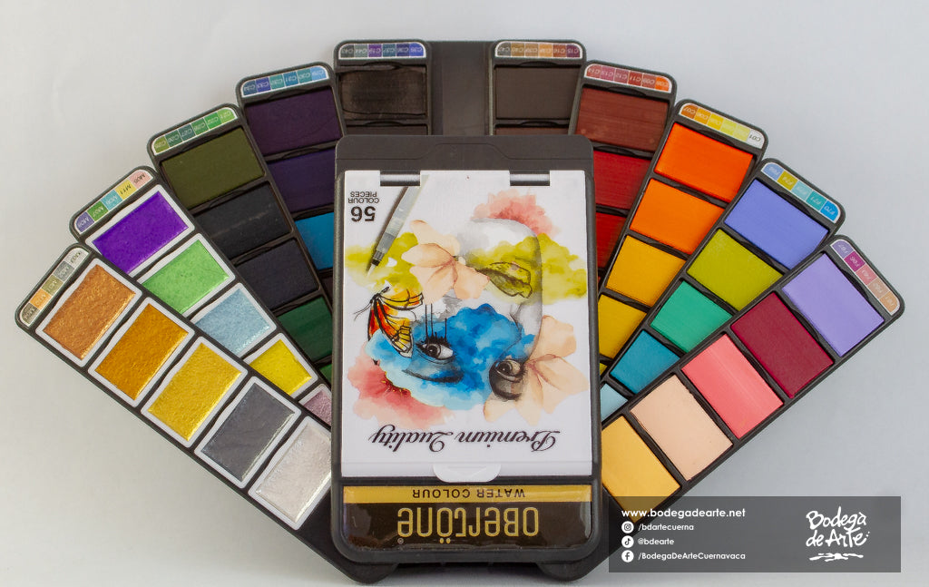 Acuarela Obertone Fan 56 pastillas premium