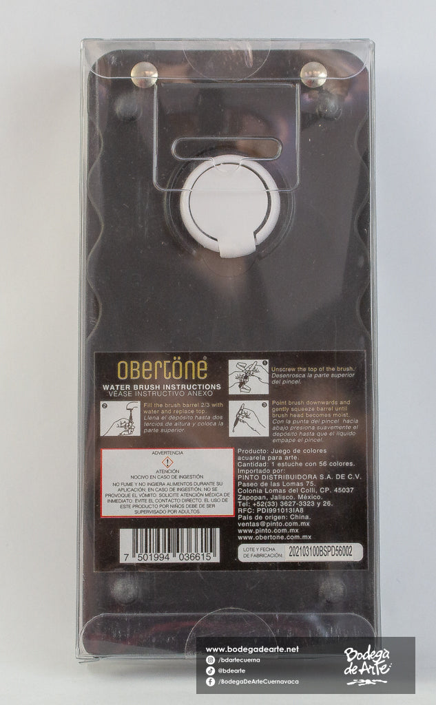 Acuarela Obertone Fan 56 pastillas premium