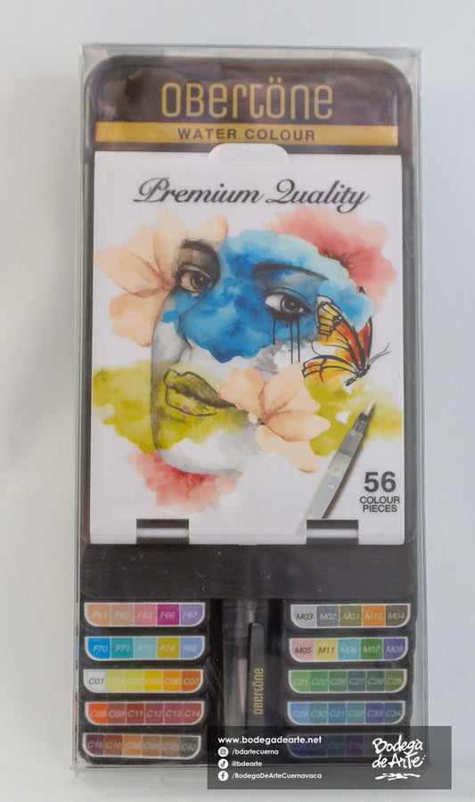 Acuarela Obertone Fan 56 pastillas premium
