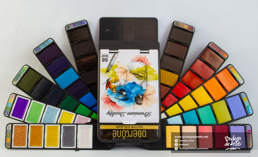 Acuarela Obertone Fan 56 pastillas premium