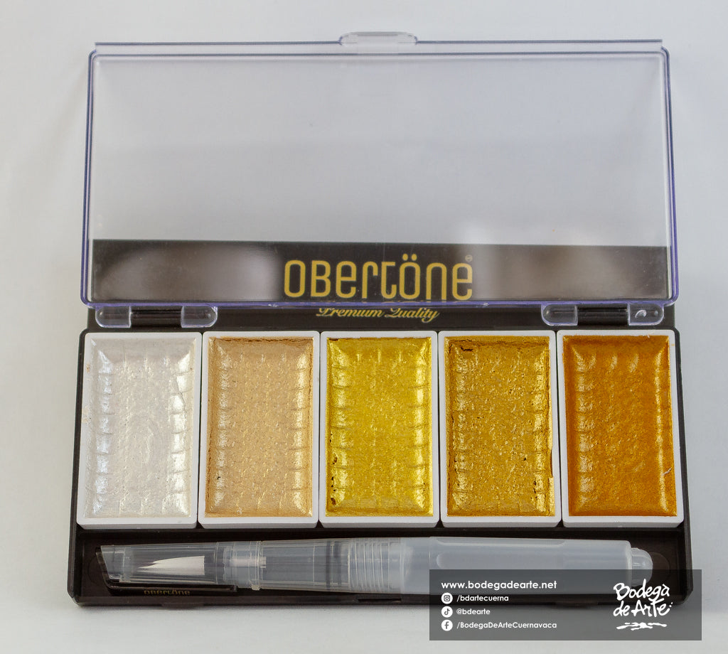 Acuarela Obertone metalica