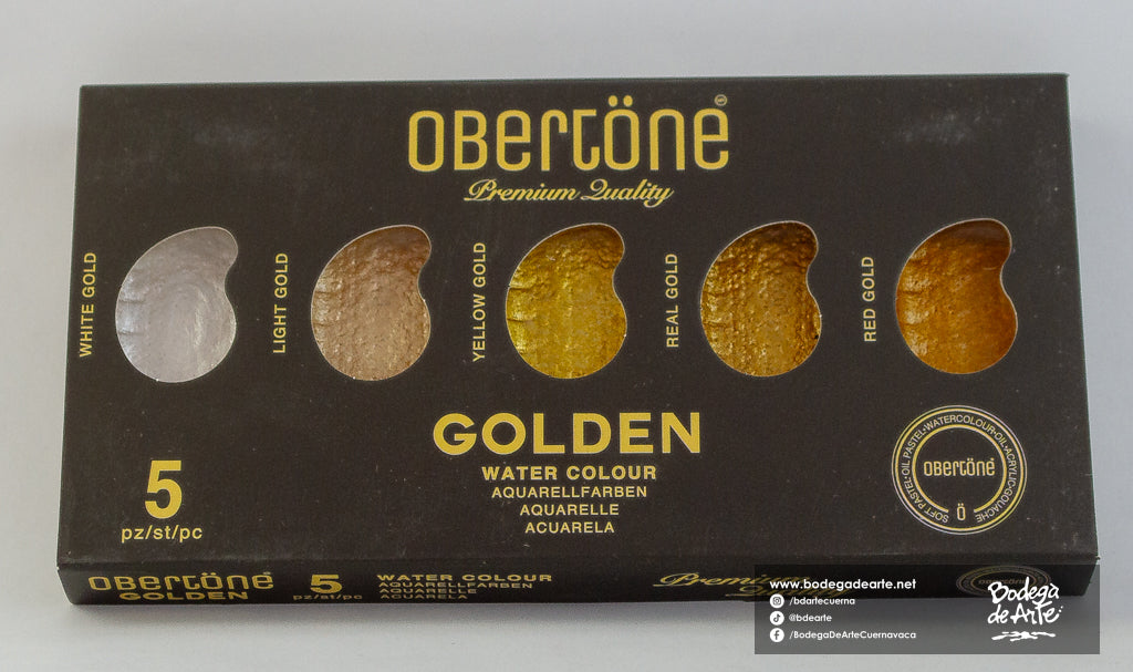 Acuarela Obertone metalica