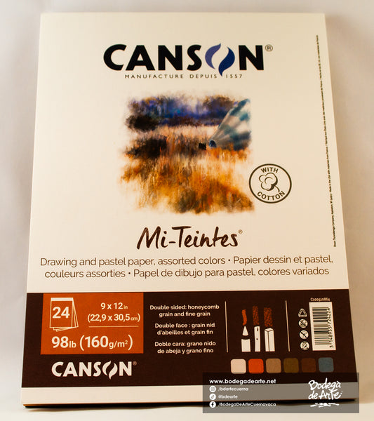 Block Canson Mi-Teintes