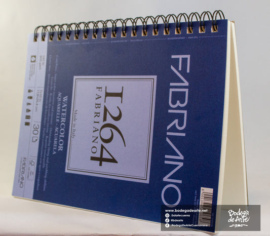 Block Fabriano Acuarela 300gr 17.8x25.4 30 hojas
