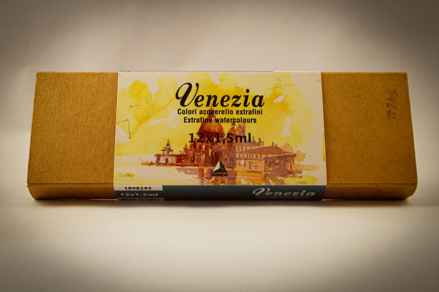 Estuche Metálico de Acuarela Venezia Maimeri 12 Pastillas