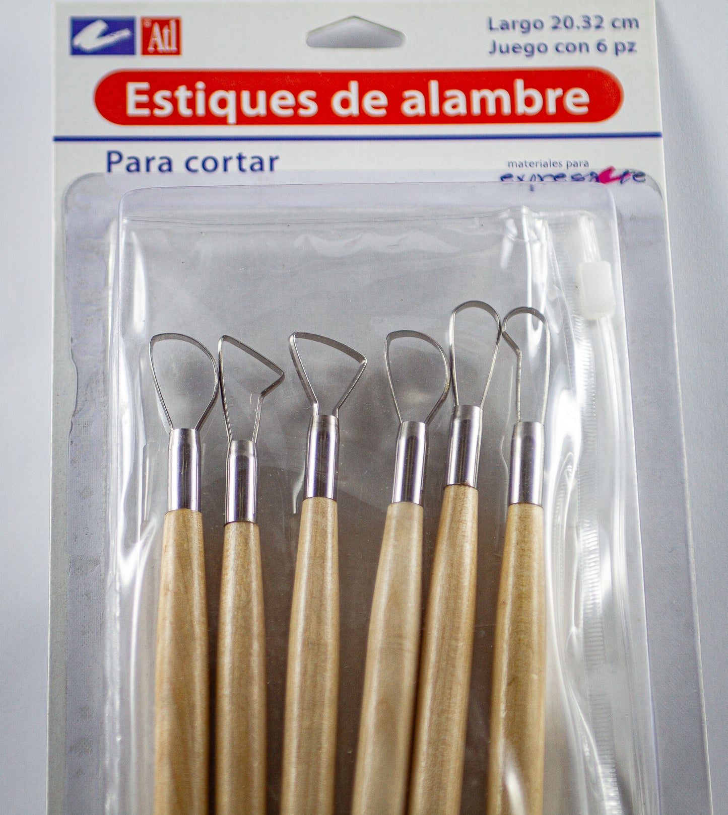 Estiques de alambre para cortar 6 pzas
