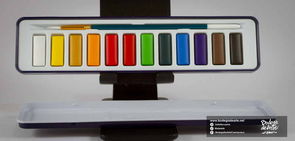 Estuche de Acuarelas Profesional ATL y pincel