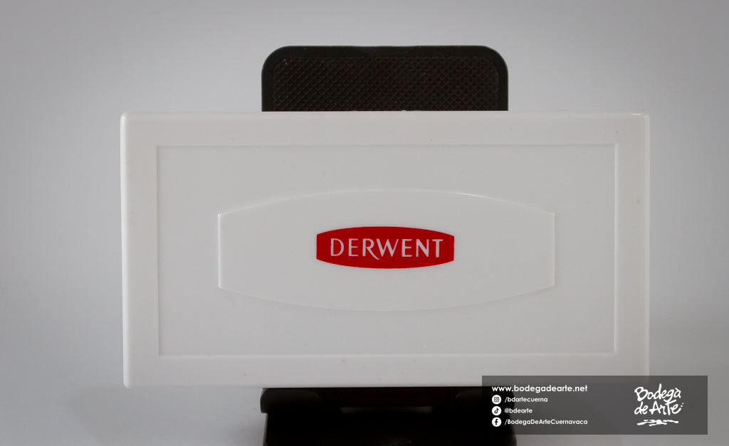 Estuche de bolsillo de acuarelas metalicas 12 pastillas Derwent