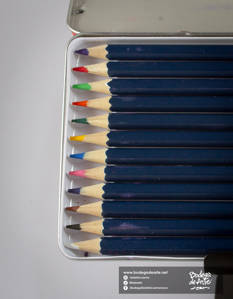 Estuche lapices acuarelables Atl 12 pzas