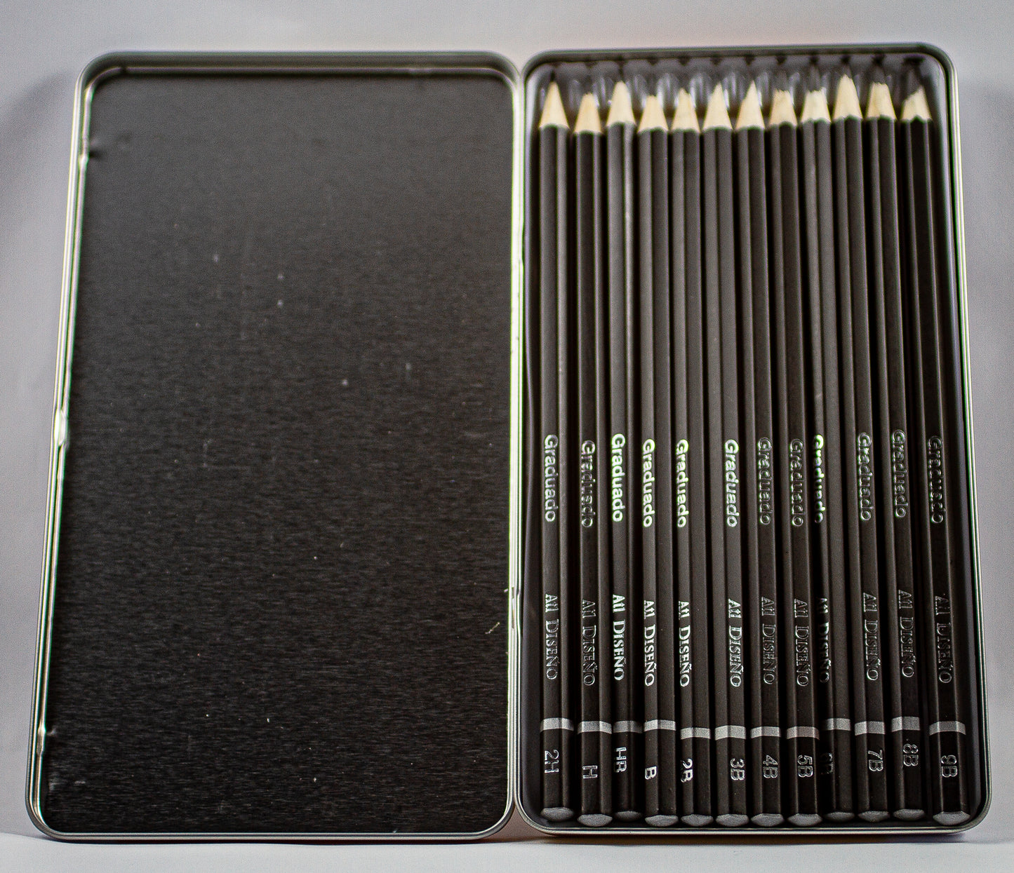 Estuche de lápices graduado ATL 2H-9B