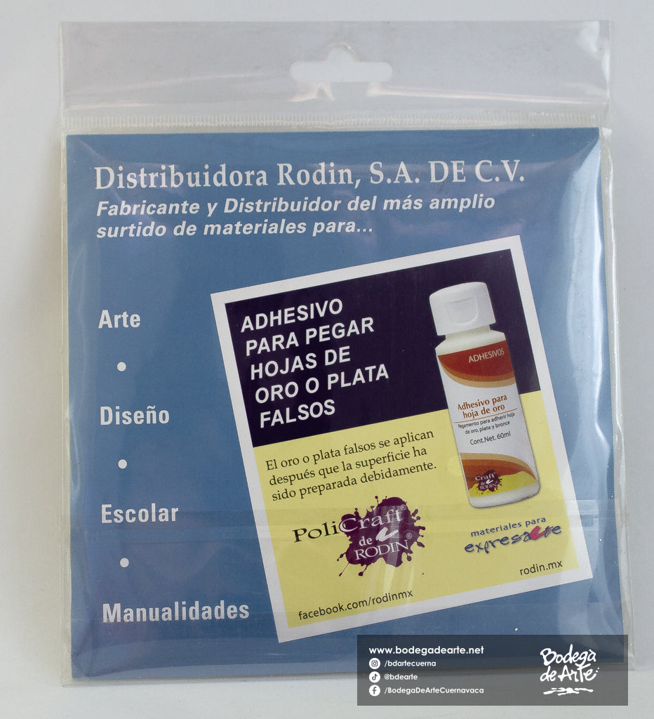 Hoja de Plata falsa 100h