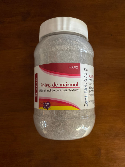 Polvo de mármol