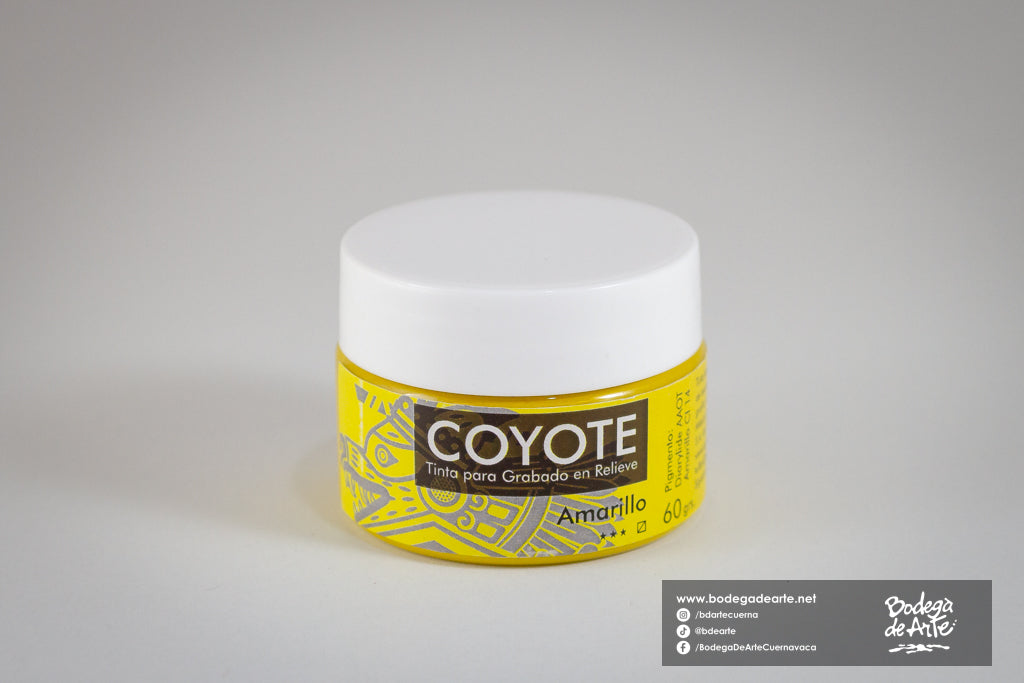 Tinta Coyote para grabado base agua