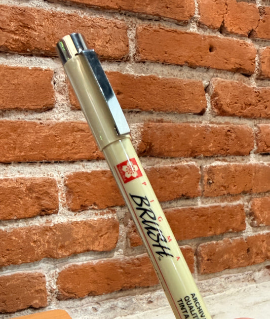 Estilografo Punta de Pincel Pigma Micro Brush
