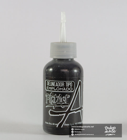 Delineador emplomado negro Pintart