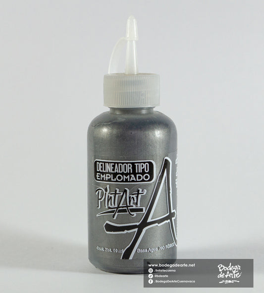 Delineador emplomado metalico Pintart