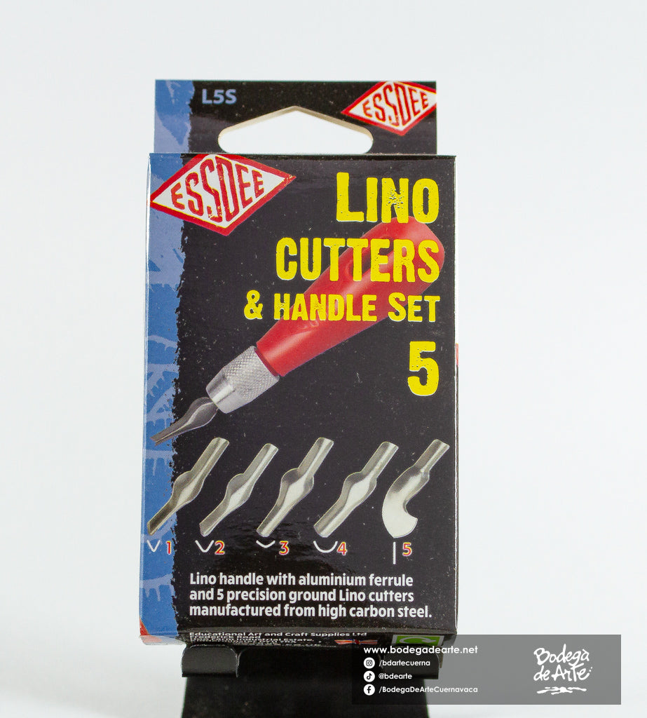 ESSDEE 5 Gubias y Manguillo para Linóleo