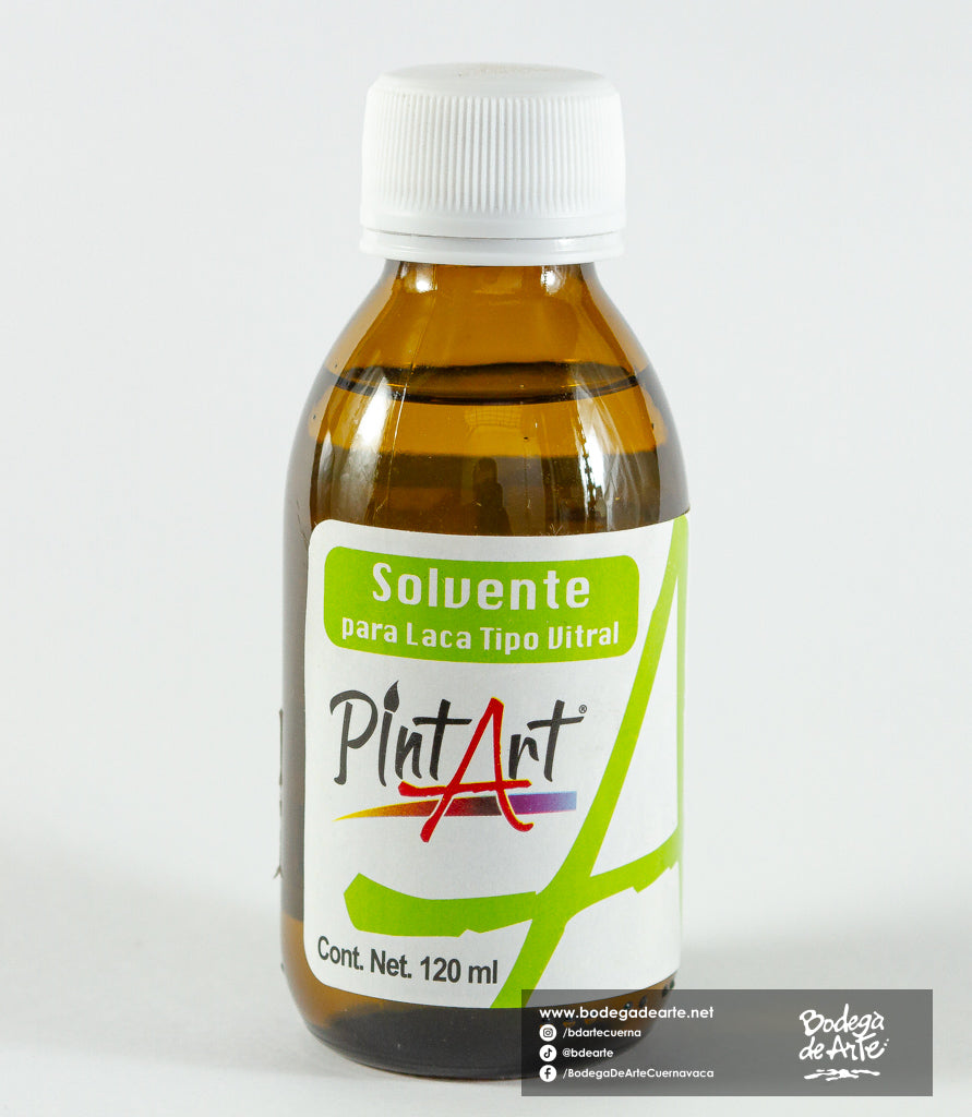 Solvente para laca tipo Vitral