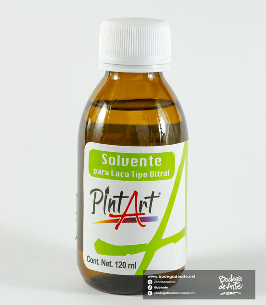 Solvente para laca tipo Vitral
