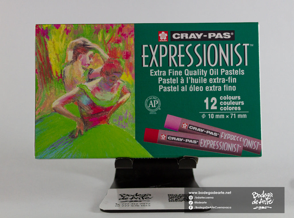 Oleo Pastel Sakura 12 barras