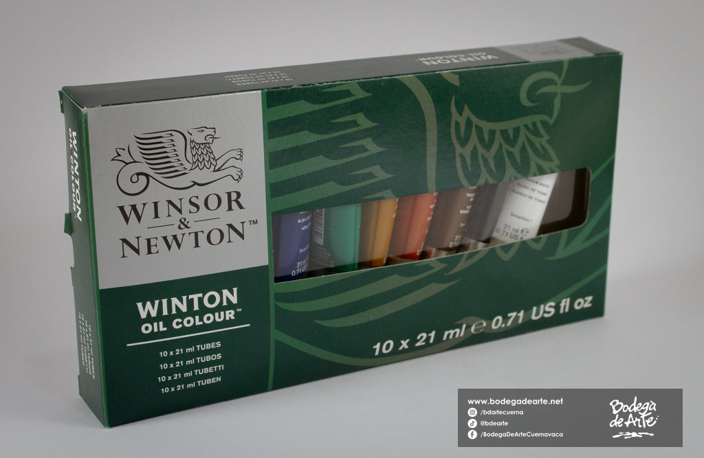 Óleo Winton 10 tubos 21ml