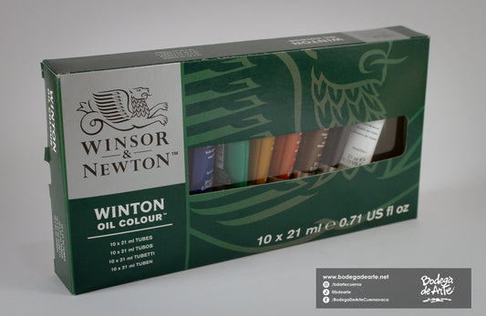 Óleo Winton 10 tubos 21ml
