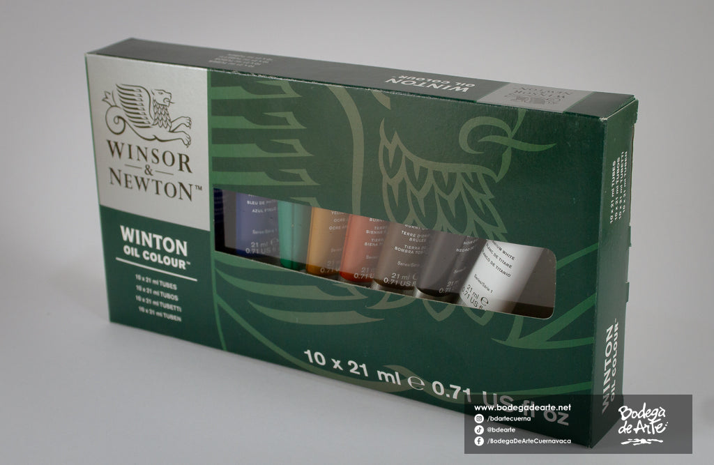 Óleo Winton 10 tubos 21ml