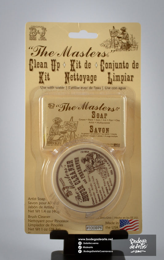 Kit de jabon y pasta para pinceles