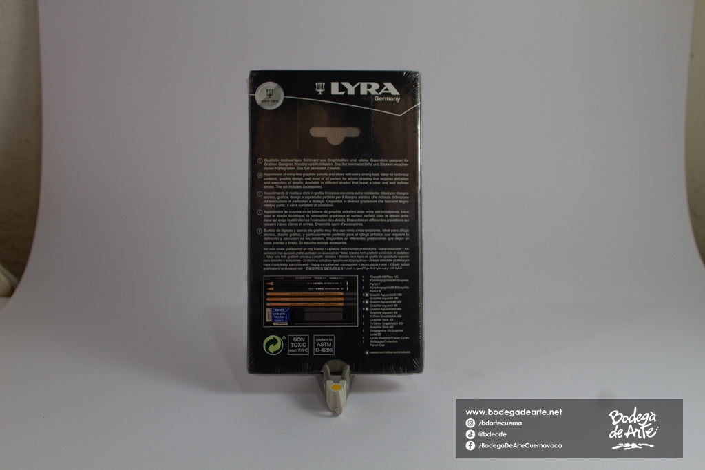 Lapices de grafito Rembrandt y accesorios 11 pzas