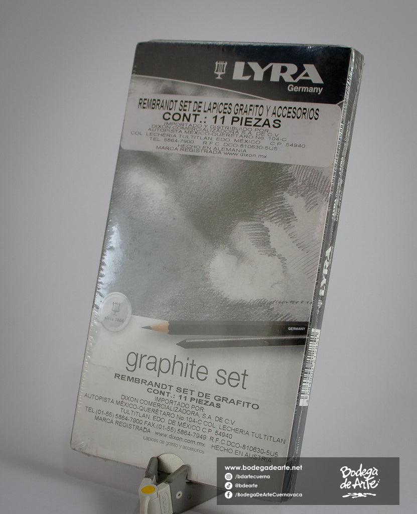 Lapices de grafito Rembrandt y accesorios 11 pzas