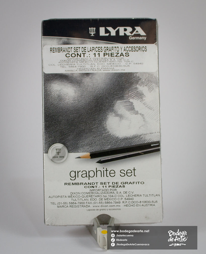 Lapices de grafito Rembrandt y accesorios 11 pzas