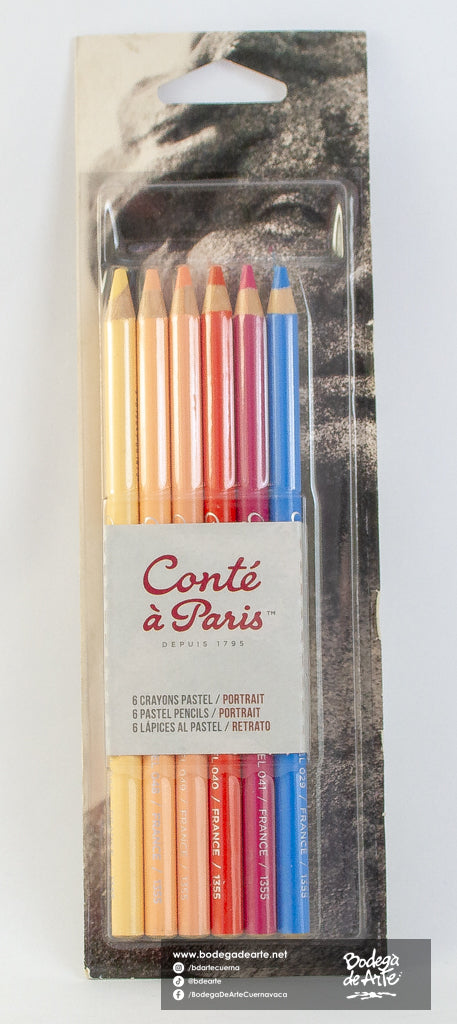 Lápiz Pastel Conte Retrato