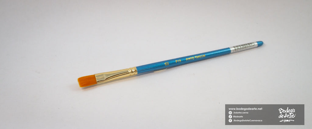 Pincel Pinto P15 Taklon plano