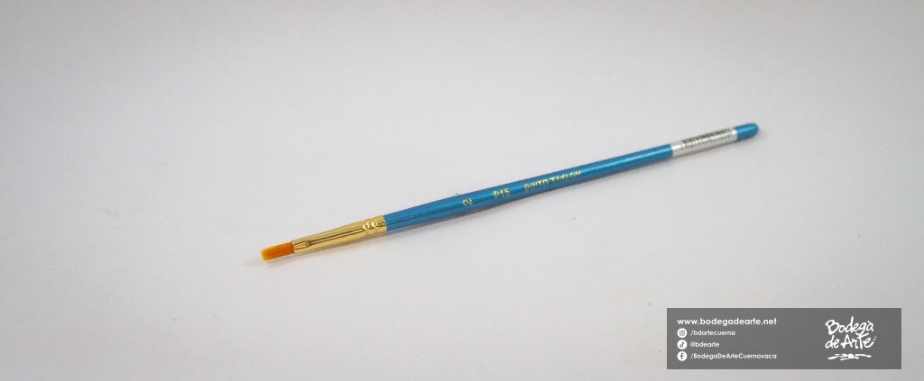 Pincel Pinto P15 Taklon plano