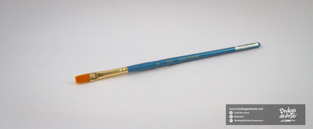 Pincel Pinto P15 Taklon plano