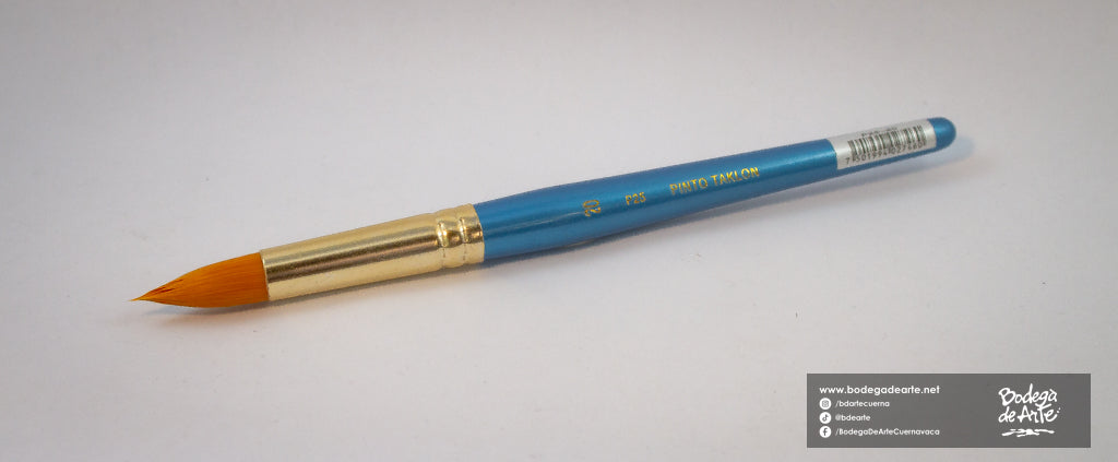 Pincel Pinto P25 Taklon redondo