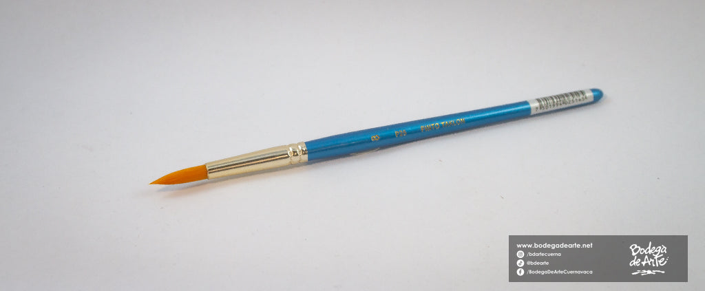 Pincel Pinto P25 Taklon redondo