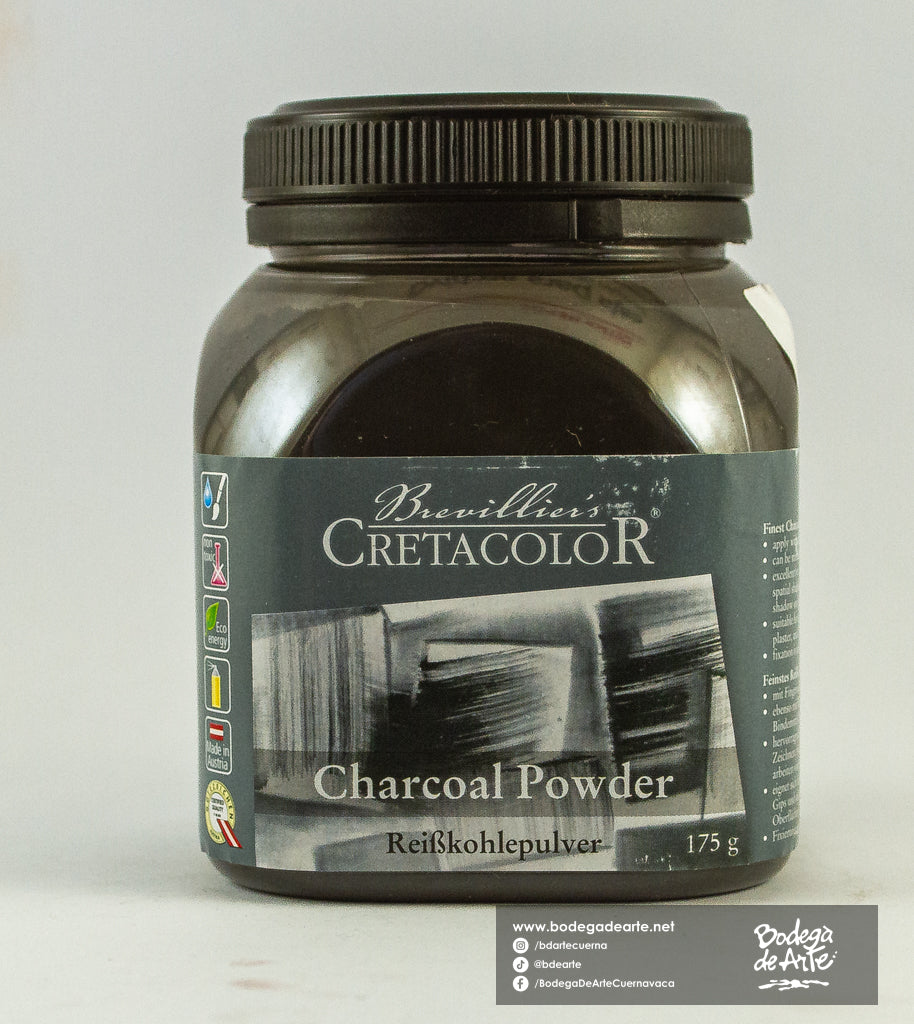 Polvo de Carboncillo Puro Cretacolor 175gr