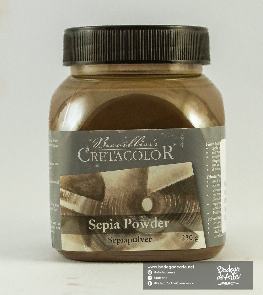 Polvo Sepia Cretacolor 230gr