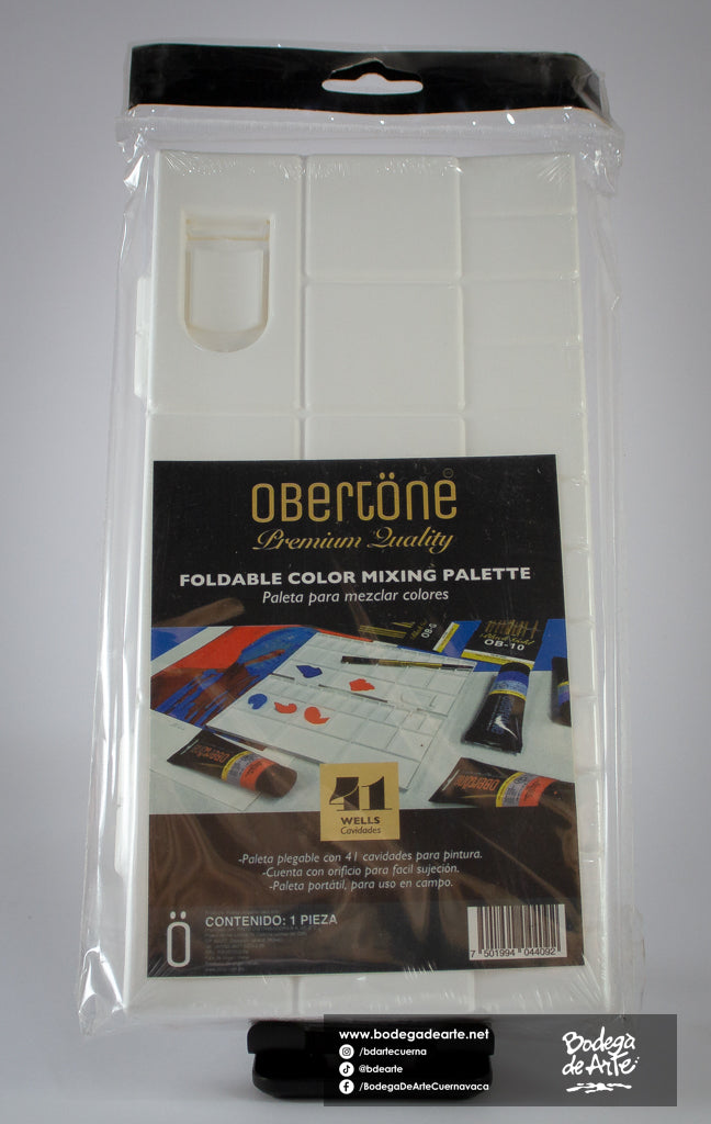 Paleta plegable Öbertone con 41 cavidades