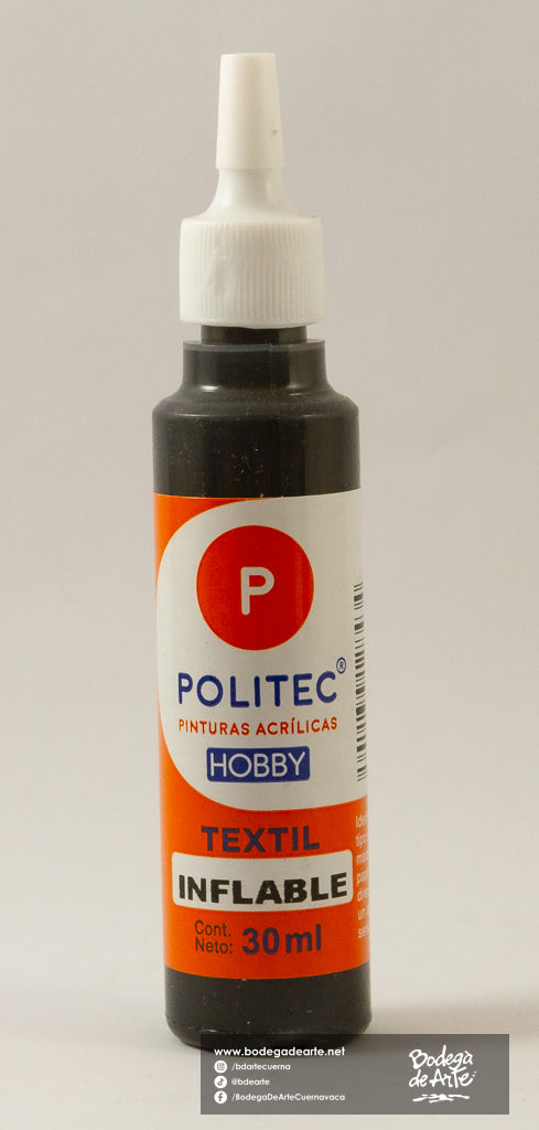 Pintura Textil Politec Inflable 30ml
